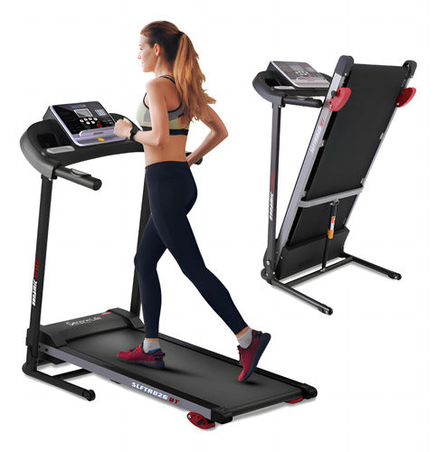 Caminadora Electrica Serenelife Slftrd26bt Bocinas Bluetooth Negro