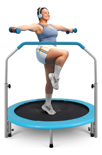 Trampolin Fitness Ajustable Serenelife Para Adulto Niños